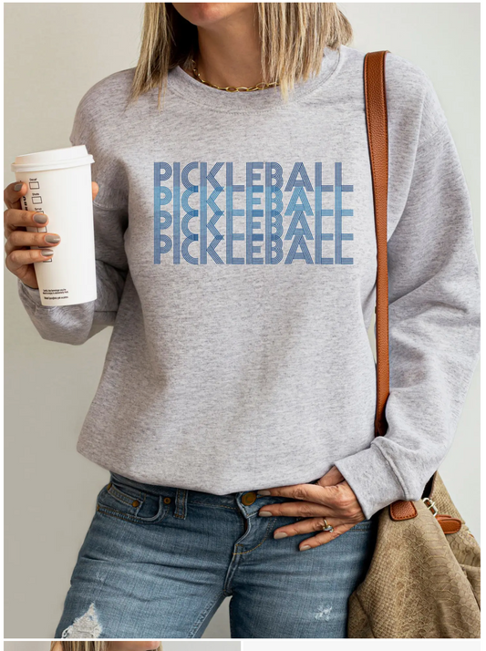 Pickleball On Repeat Sweatshirt